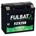 FLTX20H Fulbat Lithium BMS Function Motorcycle Battery 12.8V 12Ah 
